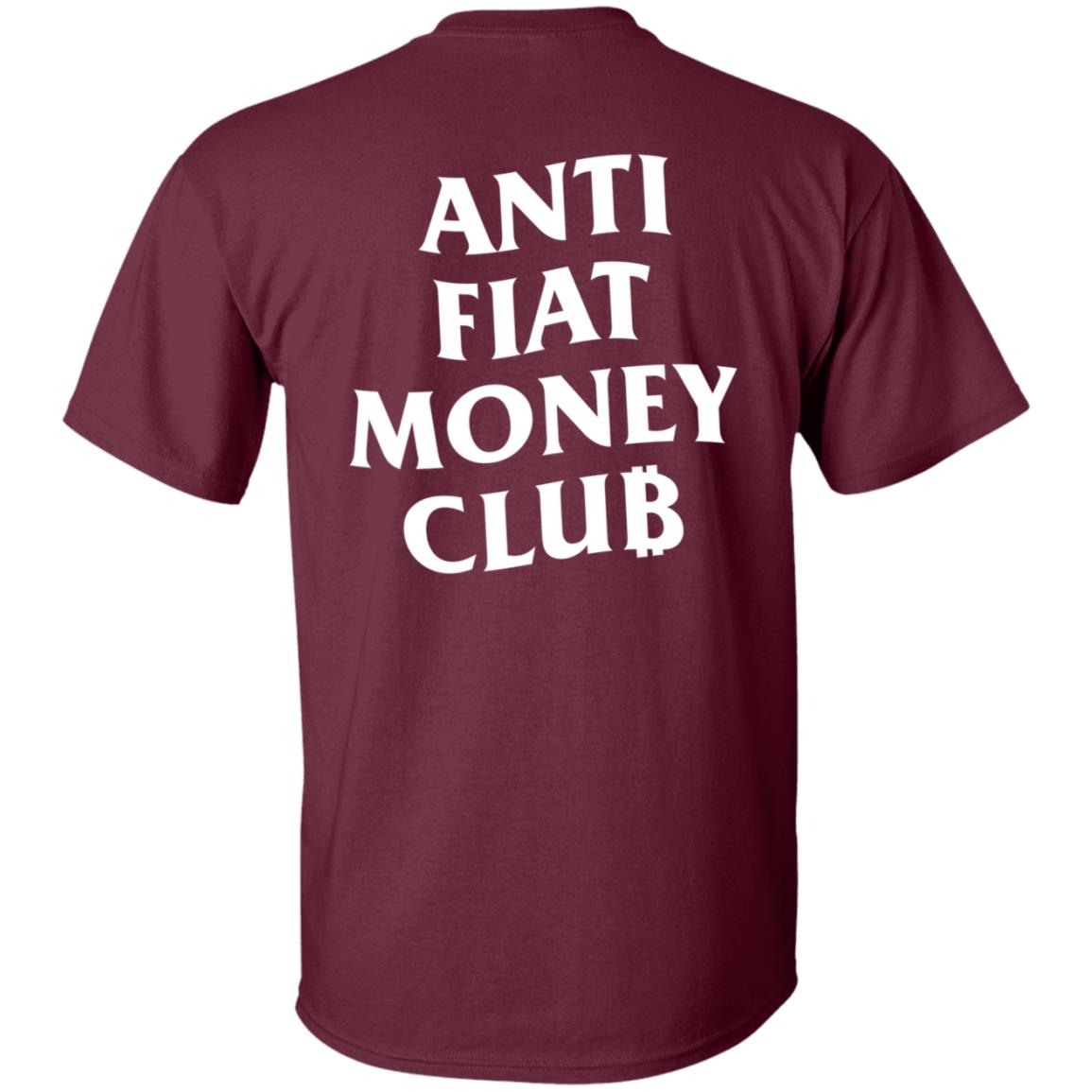 Anti Fiat Money Club Shirt Neverninetofive Merch - Teechipus