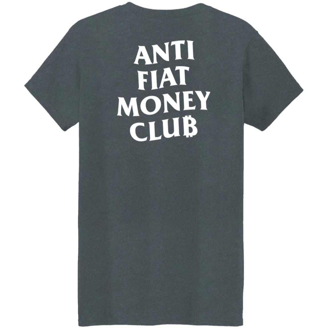 Anti Fiat Money Club Shirt Neverninetofive Merch - Teechipus