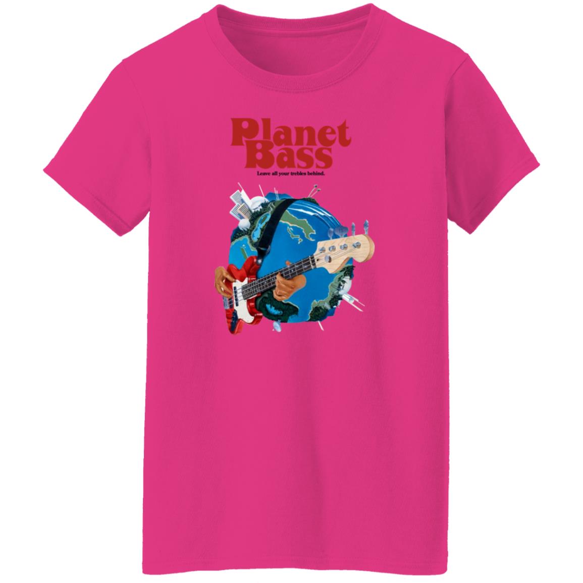 Planet Bass Leave All Your Trebles Behind Shirt Twrpband Merch Planet Bass Shirt - Teechipus
