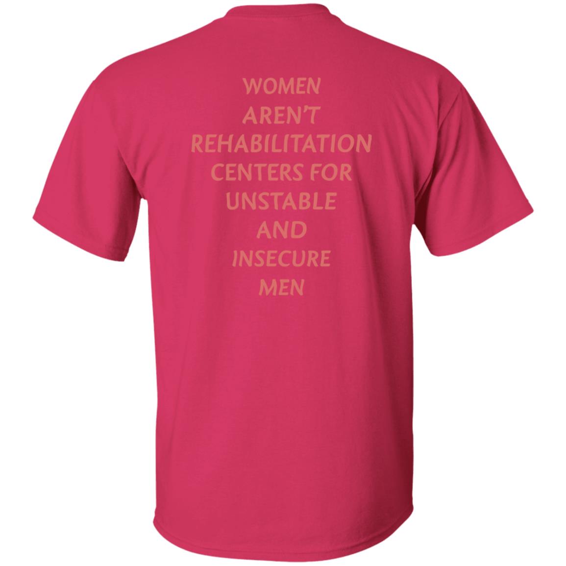 Women Aren't Rehabilitation Centers For Unstable And Insecure Men Shirt Hoodie Sweatshirt - Teechipus