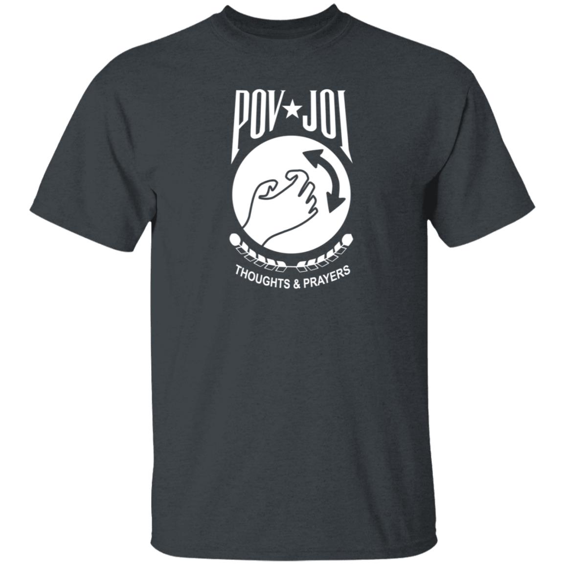 Pov Joi Thoughts And Prayers Shirt Hoodie Sweatshirt Shirt Bimbo - Teechipus