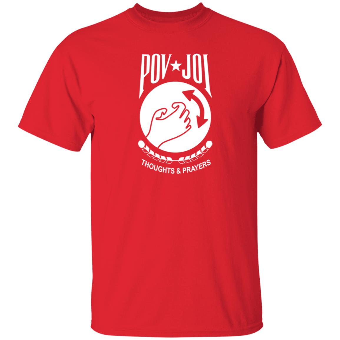 Pov Joi Thoughts And Prayers Shirt Hoodie Sweatshirt Shirt Bimbo - Teechipus