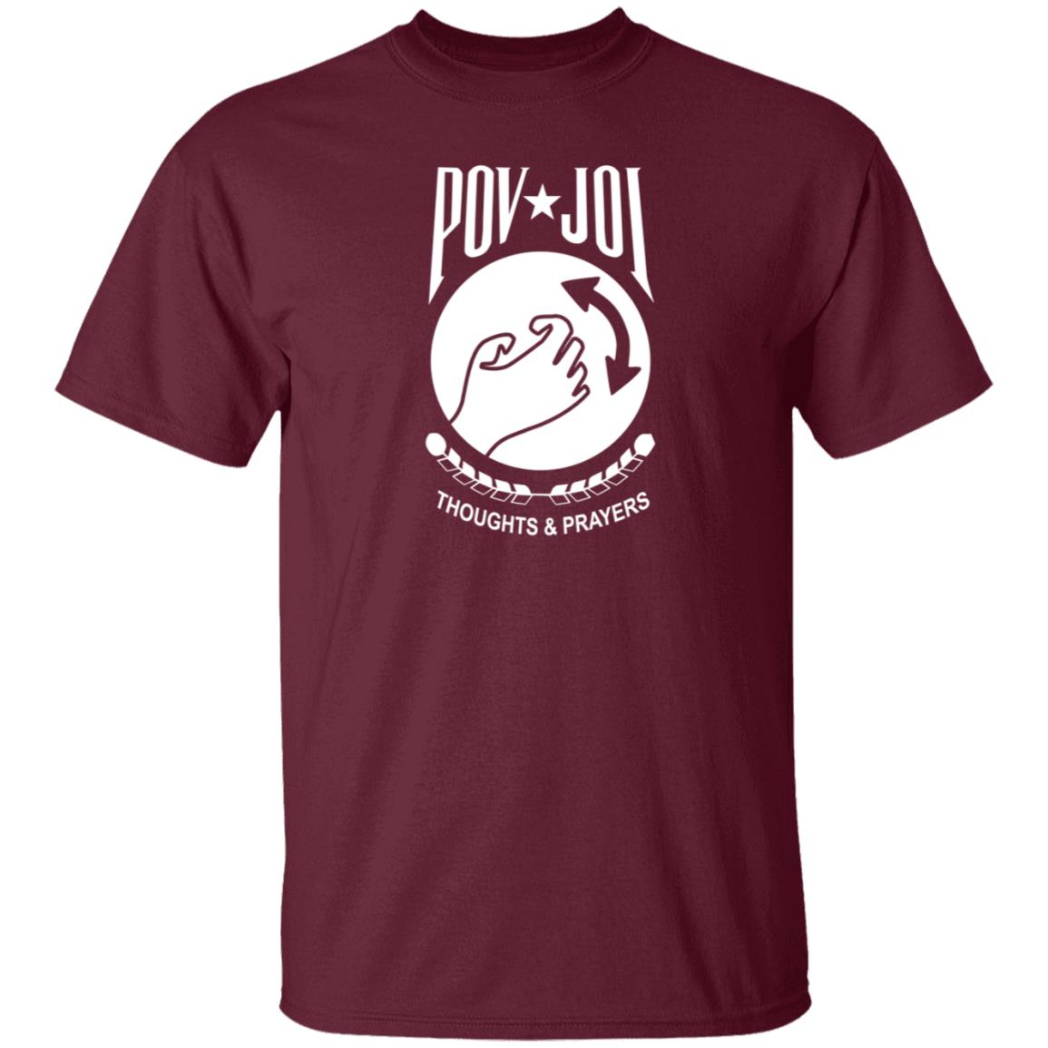 Pov Joi Thoughts And Prayers Shirt Hoodie Sweatshirt Shirt Bimbo - Teechipus