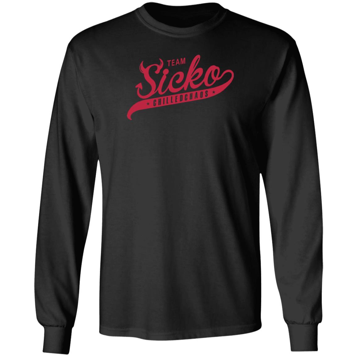 Team Sicko Chilledchaos Shirt Rayyy Lmao Sicko Script Shirt Hoodie Sweatshirt - Teechipus