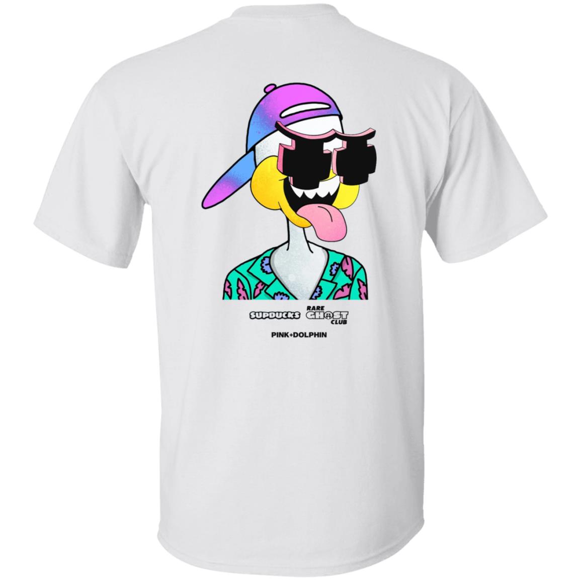 Sup Ghost Hoodie Supducks X Rare Ghost Club X Pink Dolphin Merch - Teechipus