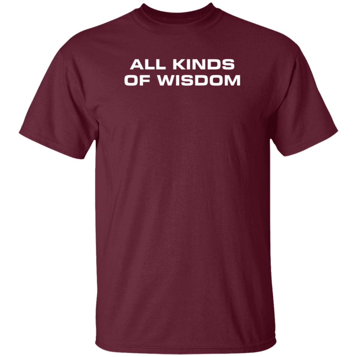 Hodgetwins Merch All Kinds Of Wisdom Shirt - Teechipus