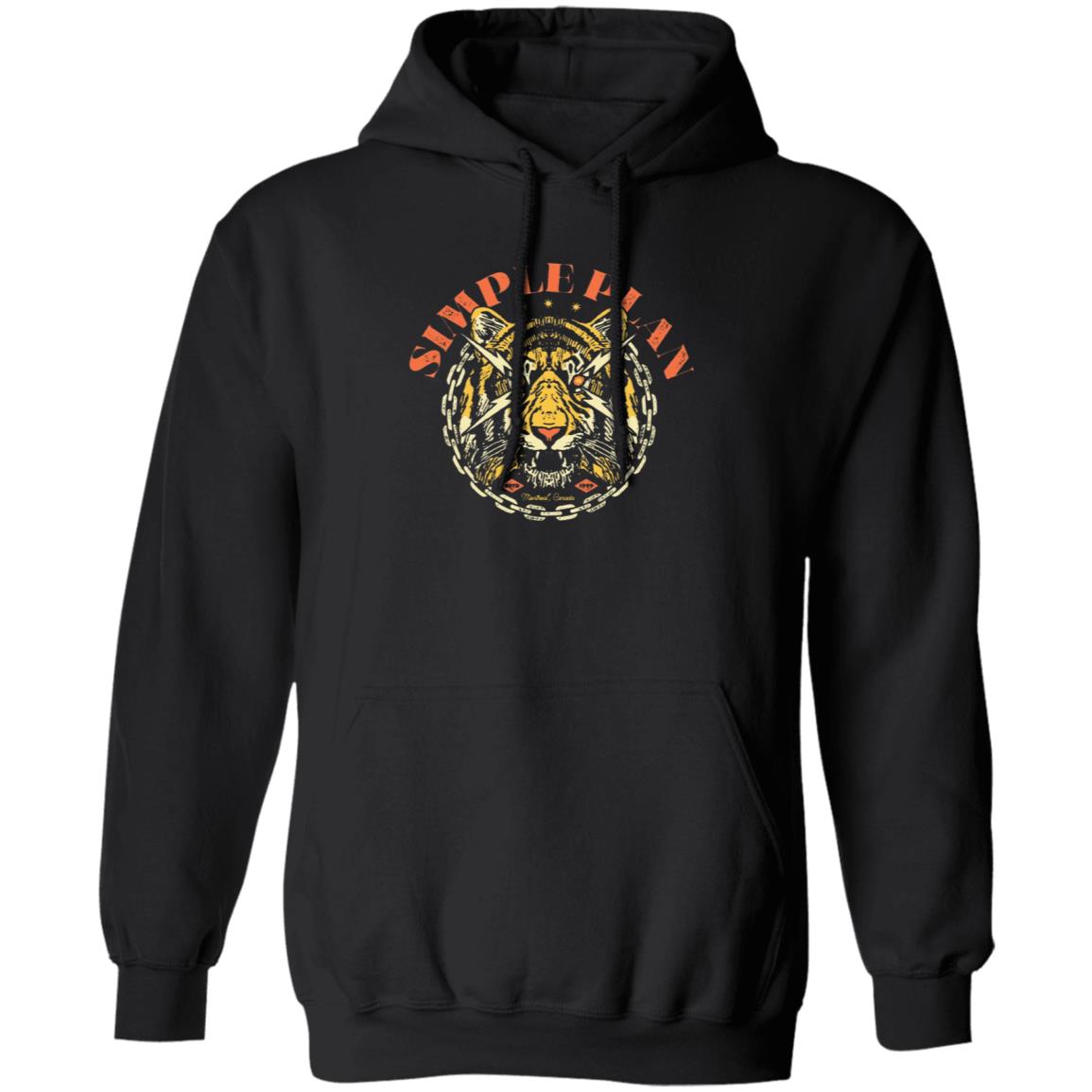 Simple Plan Tiger Shirt Simple Plan Merch - Teechipus