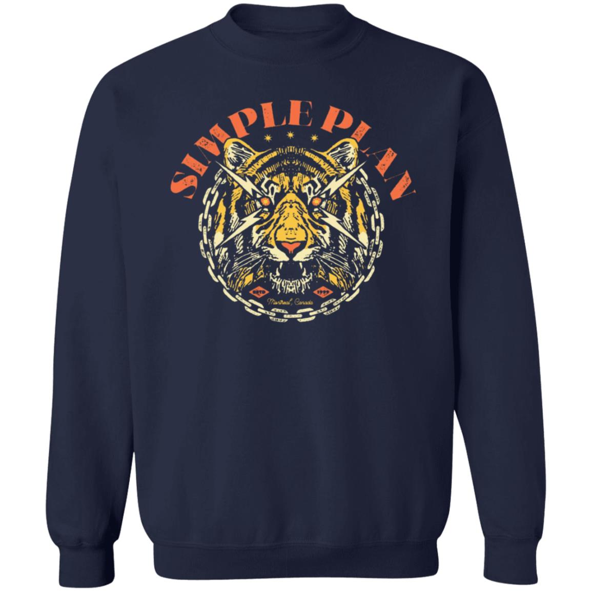 Simple Plan Tiger Shirt Simple Plan Merch - Teechipus