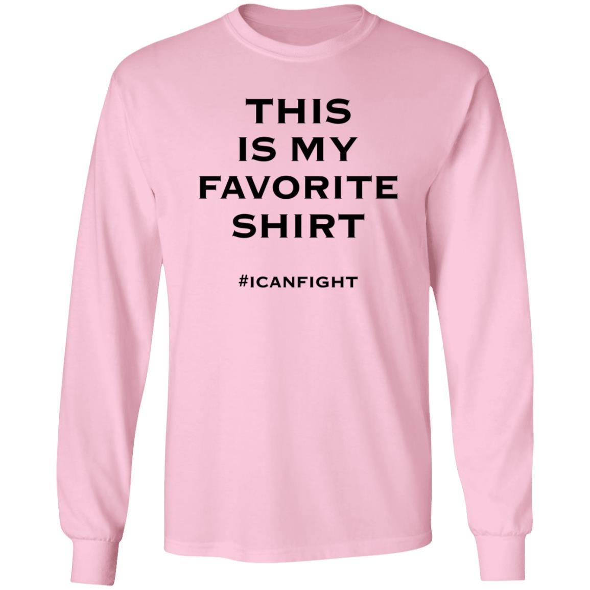 This Is My Favorite Shirt Iambybrucejr Store Pink Shirt Hoodie Sweatshirt - Teechipus
