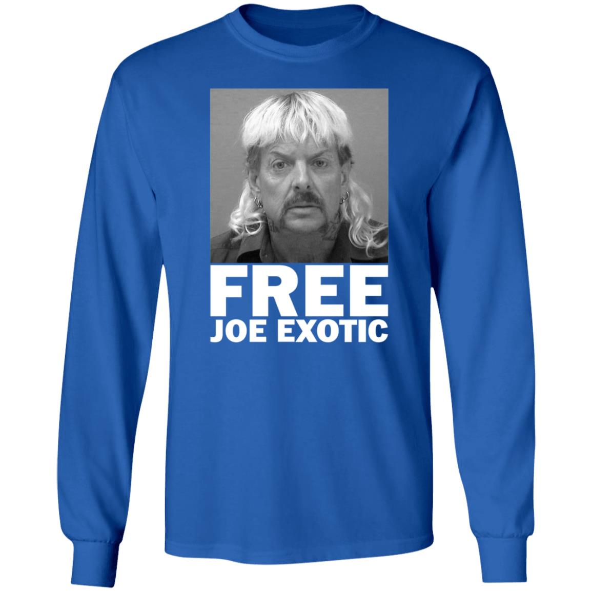 Free Joe Exotic Tiger King Shirt Free Carole Baskin Big Cat Shirt Hoodie Sweatshirt - Teechipus