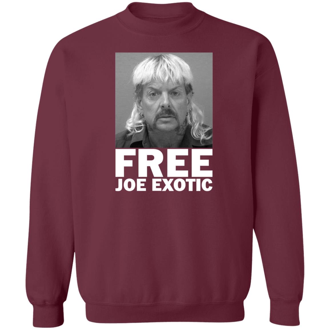 Free Joe Exotic Tiger King Shirt Free Carole Baskin Big Cat Shirt Hoodie Sweatshirt - Teechipus