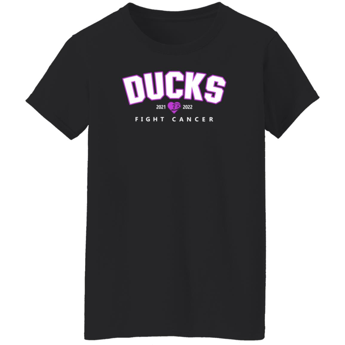 Ducks Fight Cancer 2021 2022 Shirt Hoodie Sweatshirt Anaheim Ducks - Teechipus