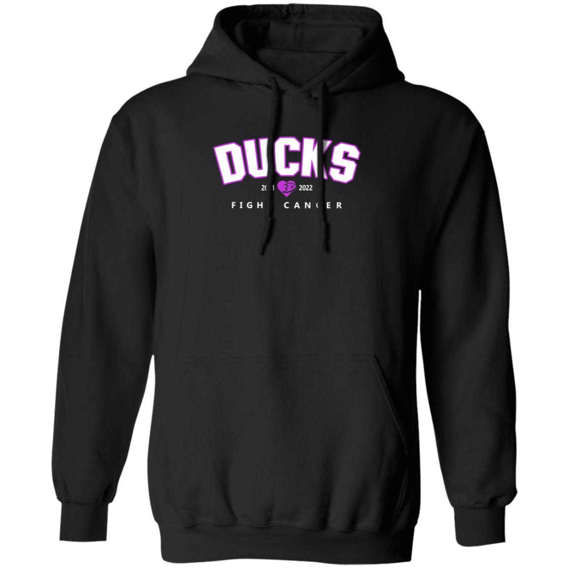 Ducks Fight Cancer 2021 2022 Shirt Hoodie Sweatshirt Anaheim Ducks - Teechipus