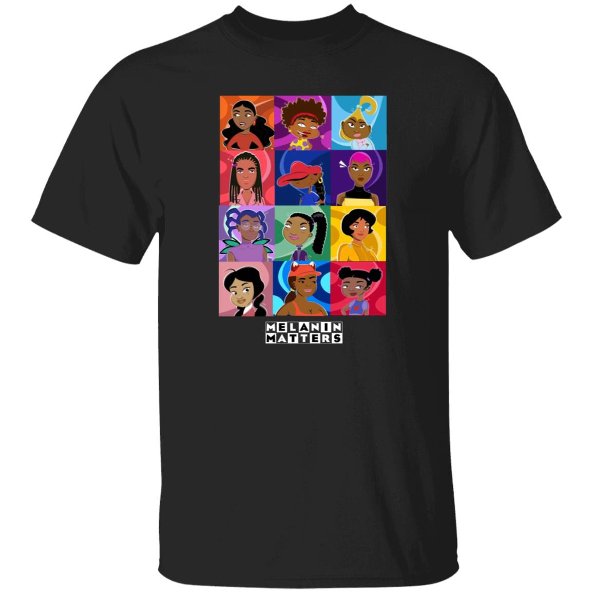 Hippy Potter Merch Black Women In Cartoons Shirt Melanin Matters Black Women In Cartoons Shirt
