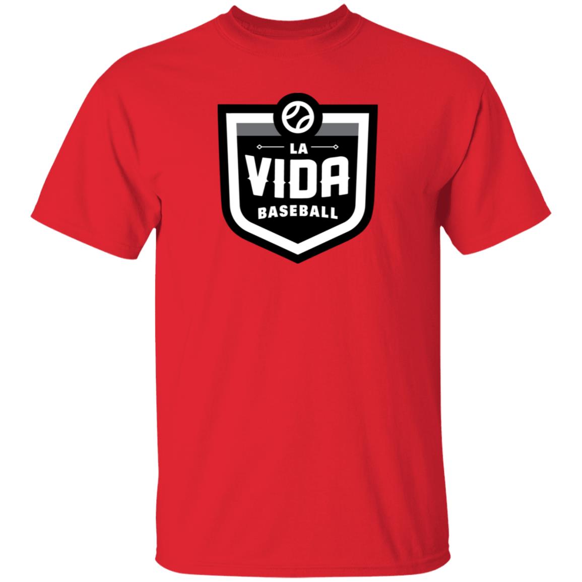 La Vida Baseball Shirt Teambrown Apparel - Teechipus