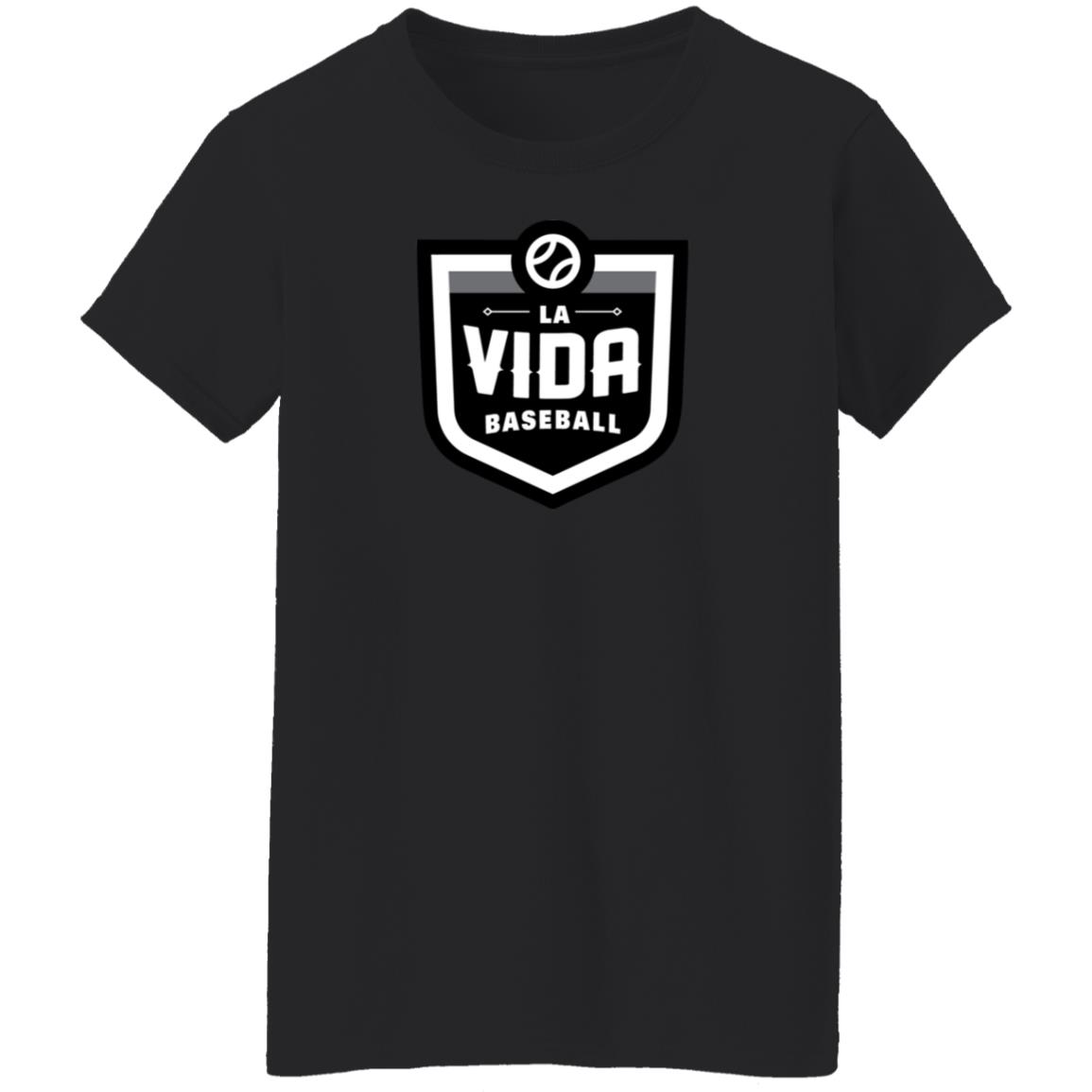 La Vida Baseball Shirt Teambrown Apparel - Teechipus