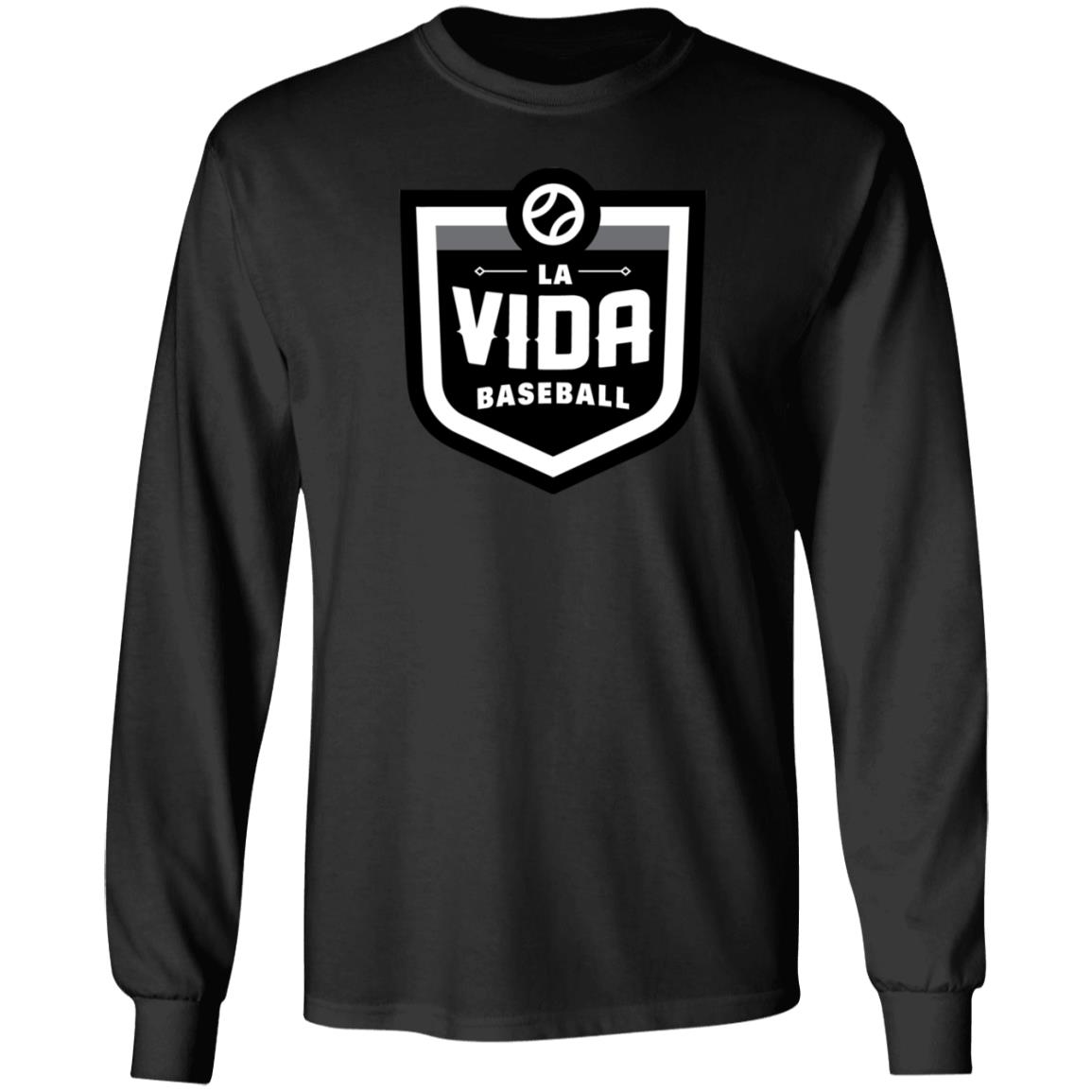 La Vida Baseball Shirt Teambrown Apparel - Teechipus