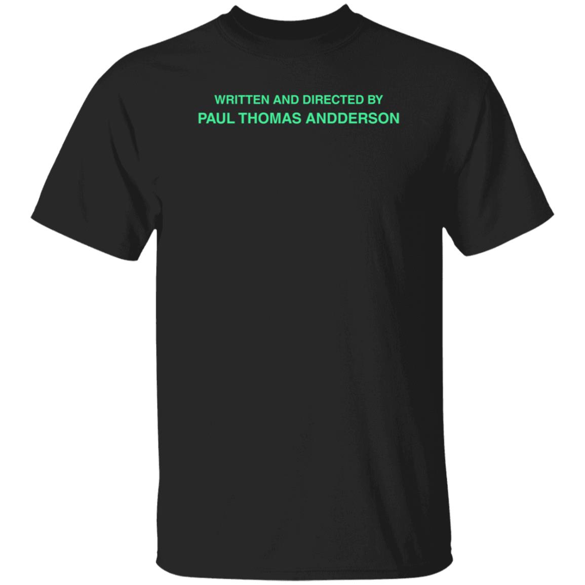 Superyaki Merch Written And Directed By Paul Thomas Anderson Sweatshirt - Teechipus