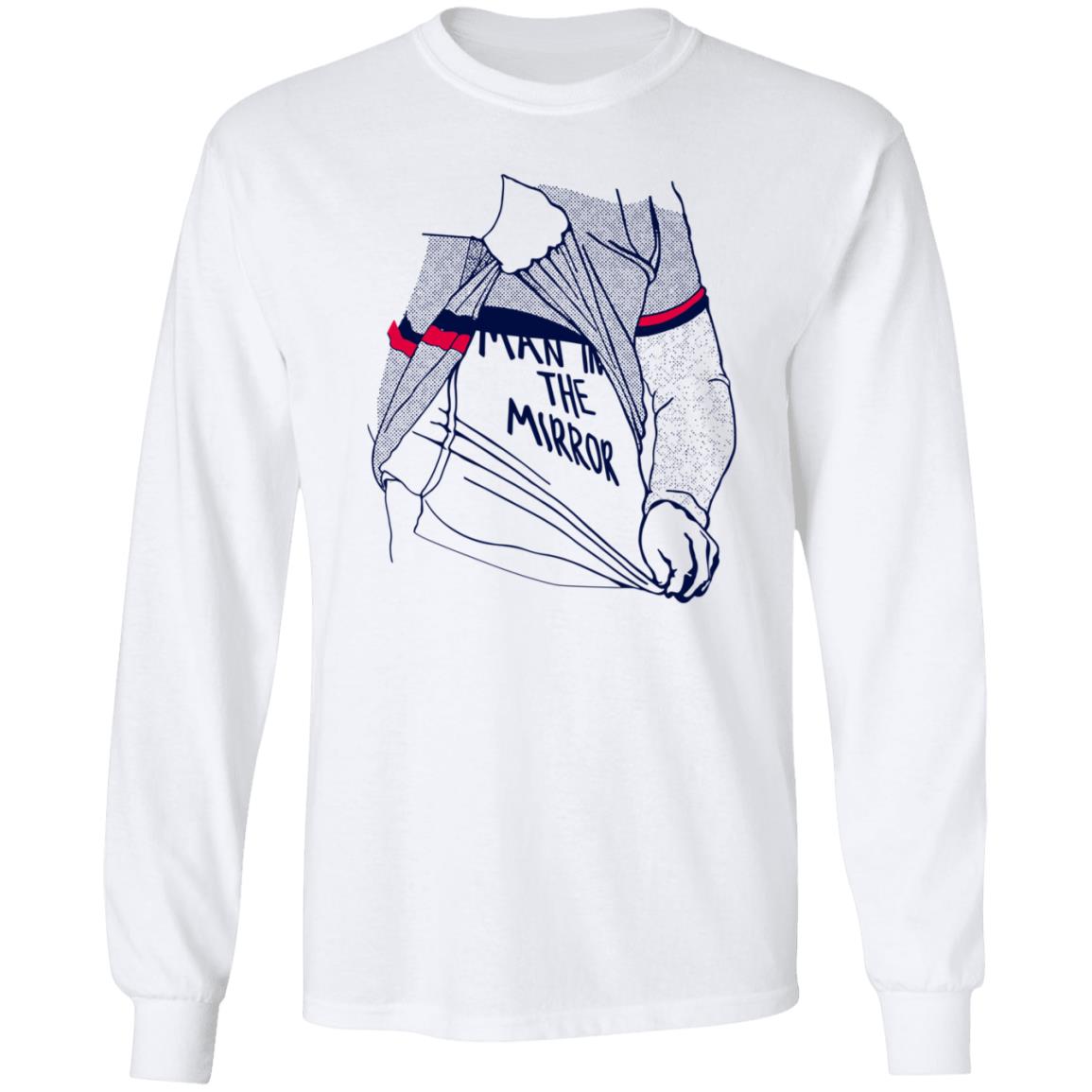 Ao Man In The Mirror Shirt American Out Laws Merch - Teechipus