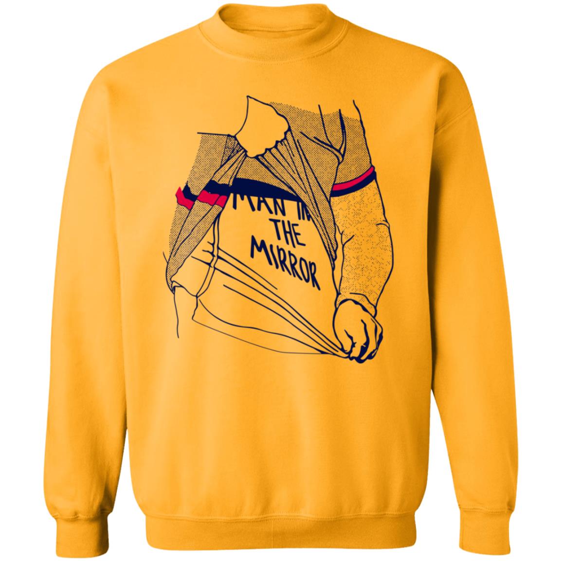 Ao Man In The Mirror Shirt American Out Laws Merch - Teechipus