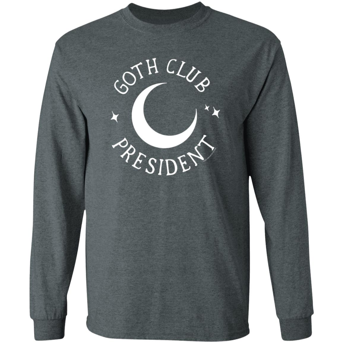 Adorned By Chi Goth Club President Sweatshirt Taliesin - Teechipus