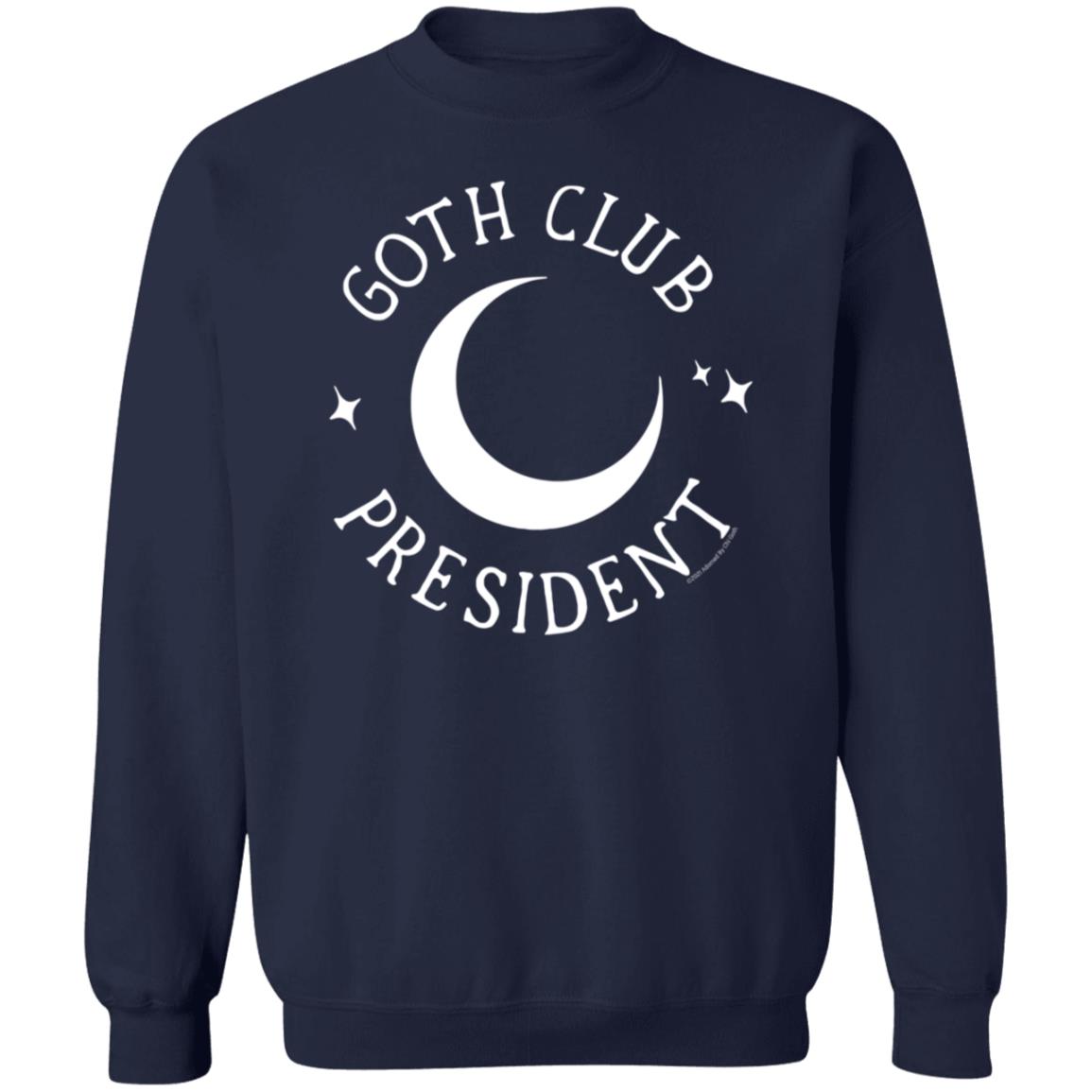Adorned By Chi Goth Club President Sweatshirt Taliesin - Teechipus