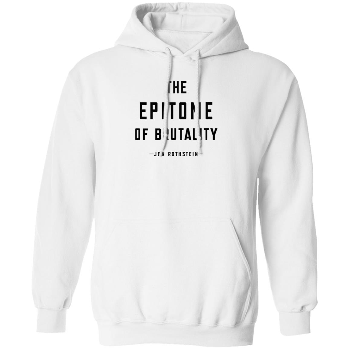 College Hoops Today Store Jon Rothstein The Epitome Of Brutality Shirt Play The Hits - Teechipus