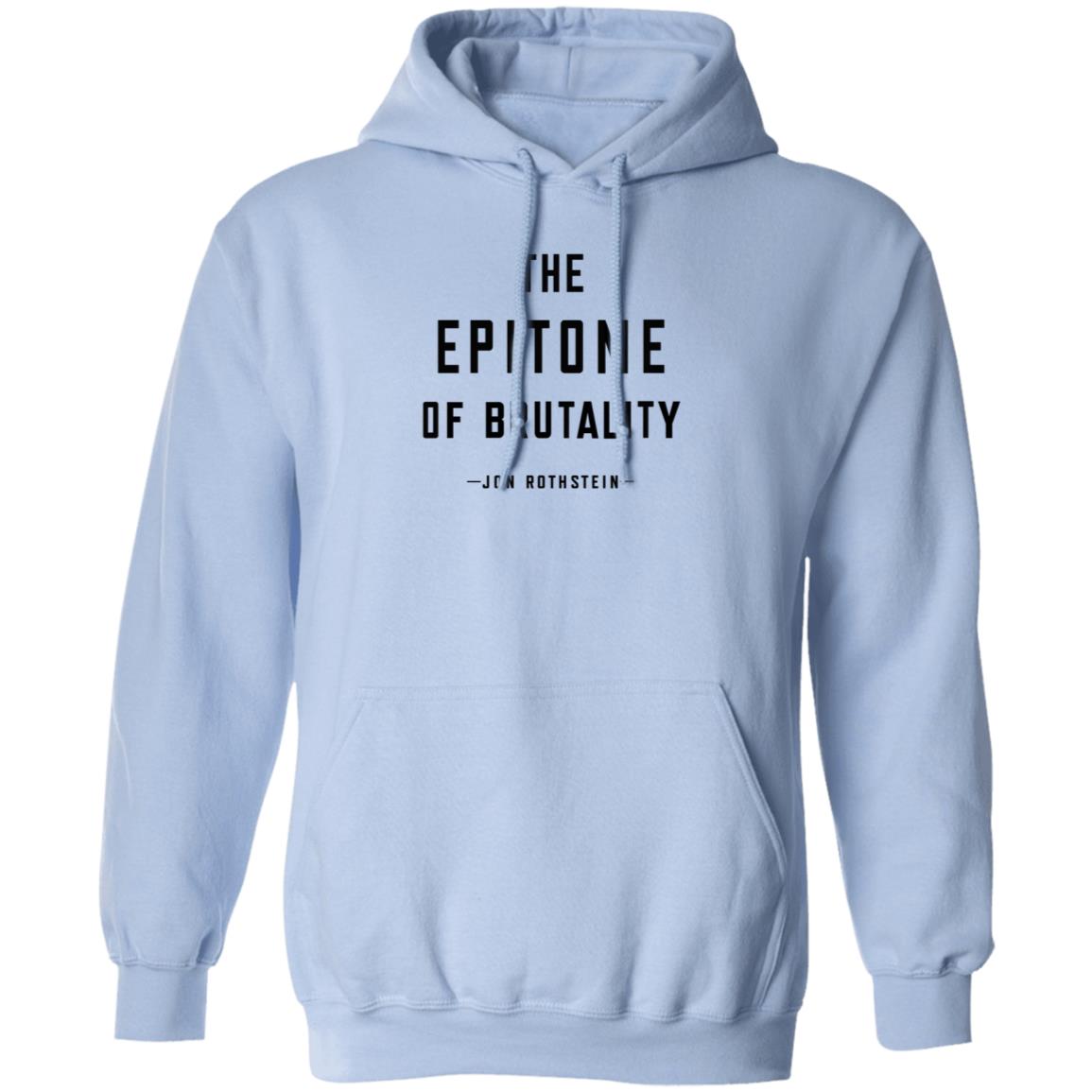 College Hoops Today Store Jon Rothstein The Epitome Of Brutality Shirt Play The Hits - Teechipus