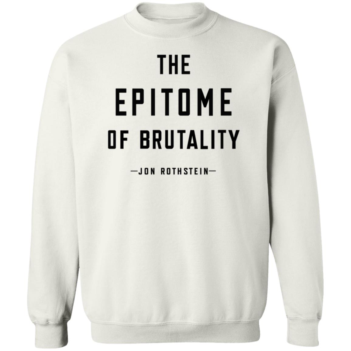 College Hoops Today Store Jon Rothstein The Epitome Of Brutality Shirt Play The Hits - Teechipus