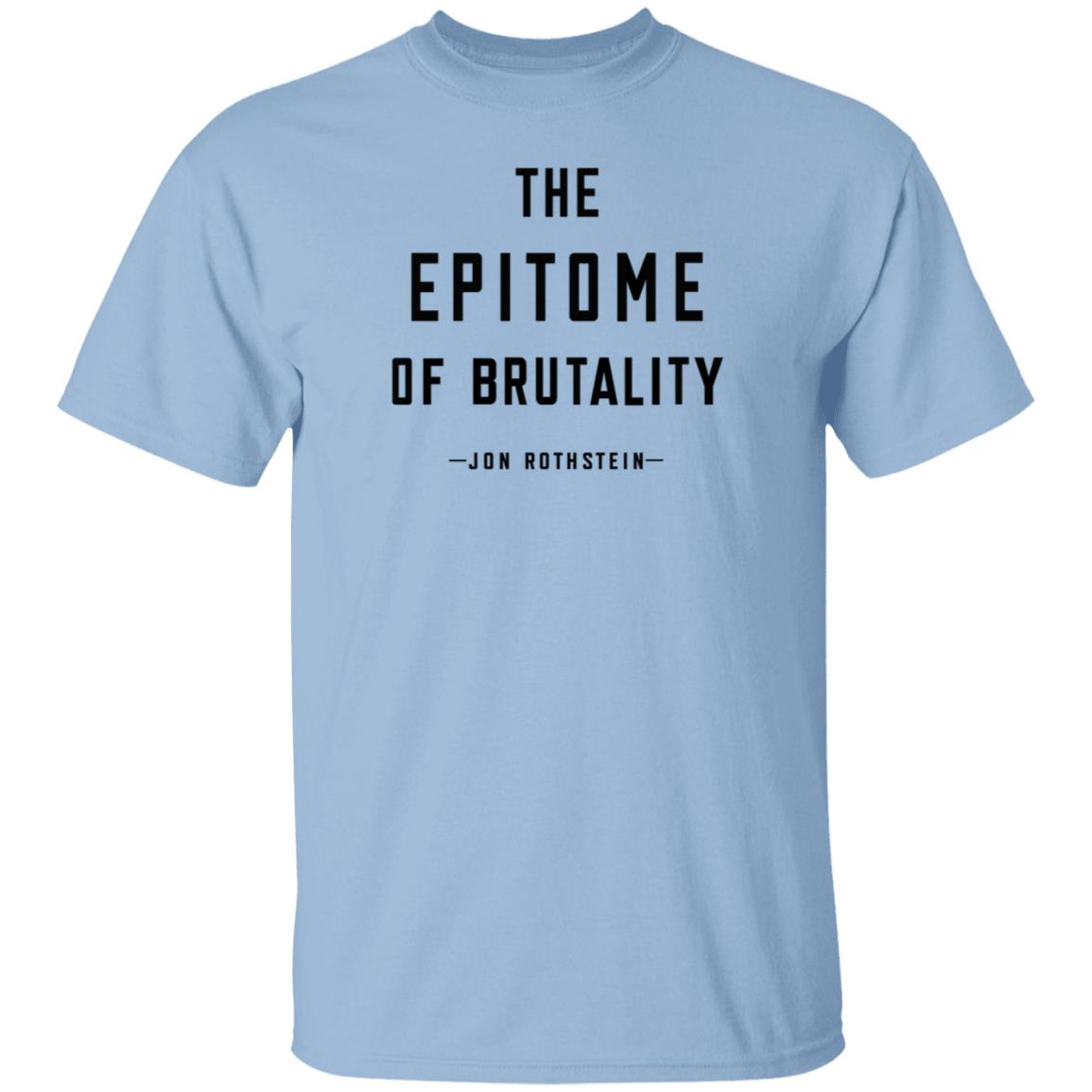 College Hoops Today Store Jon Rothstein The Epitome Of Brutality Shirt Play The Hits - Teechipus