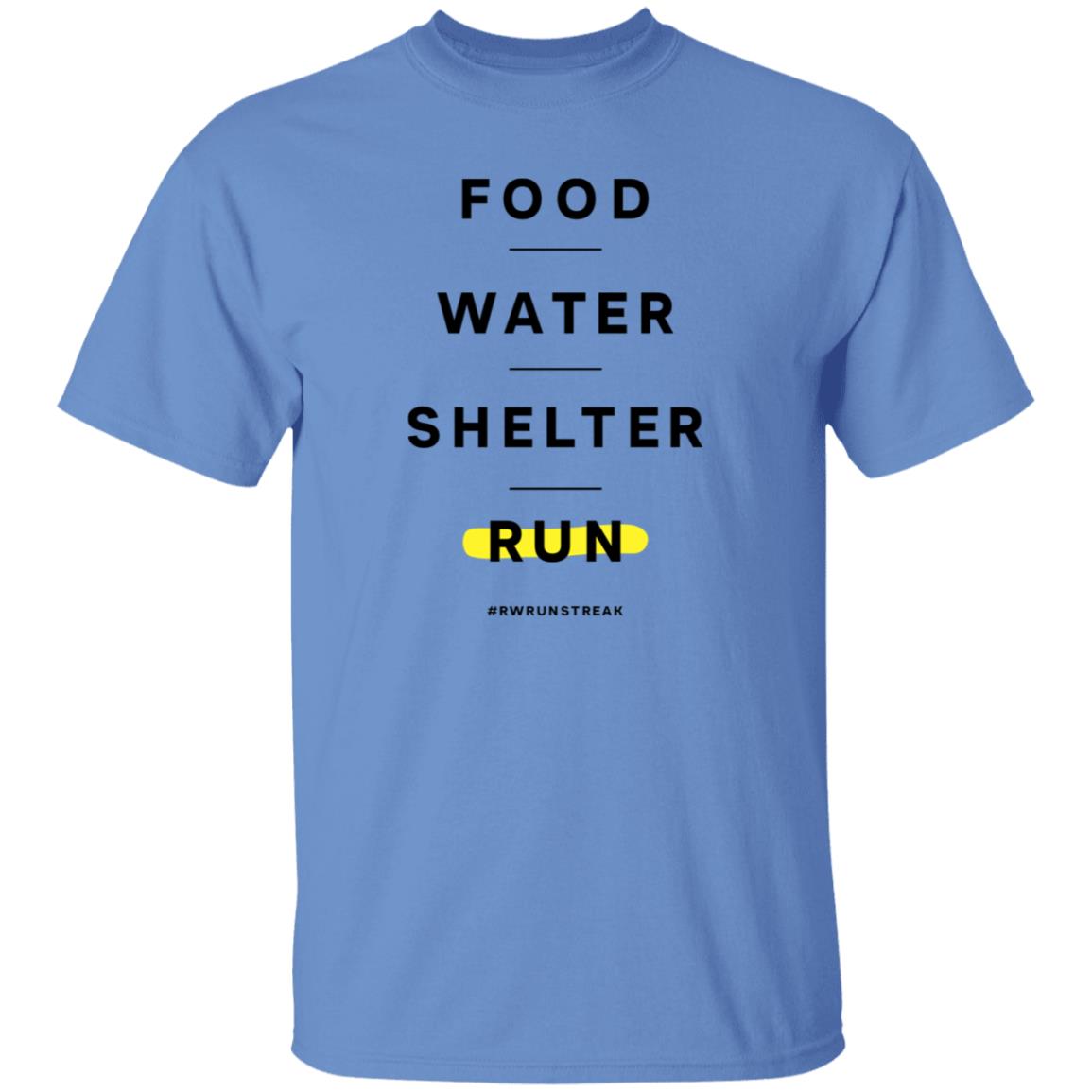 Food Water Shelter Run Shirt Runnersworld Store Food Water Shelter Run Shirt - Teechipus