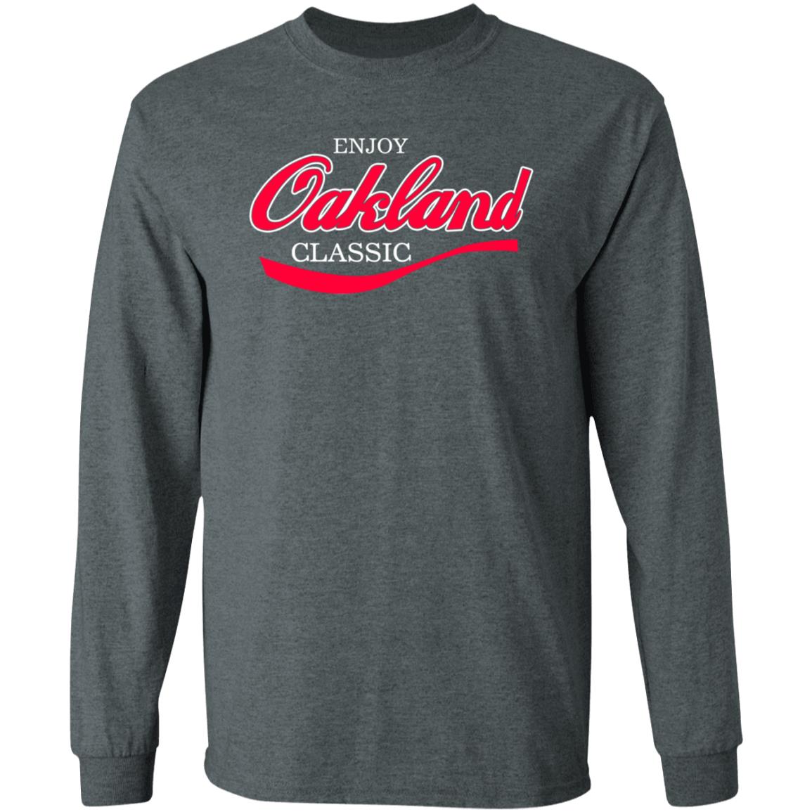 O A K T O W N Enjoy Oakland Classic Shirt Mc Hammer Enjoy Oakland Classic Shirt - Teechipus
