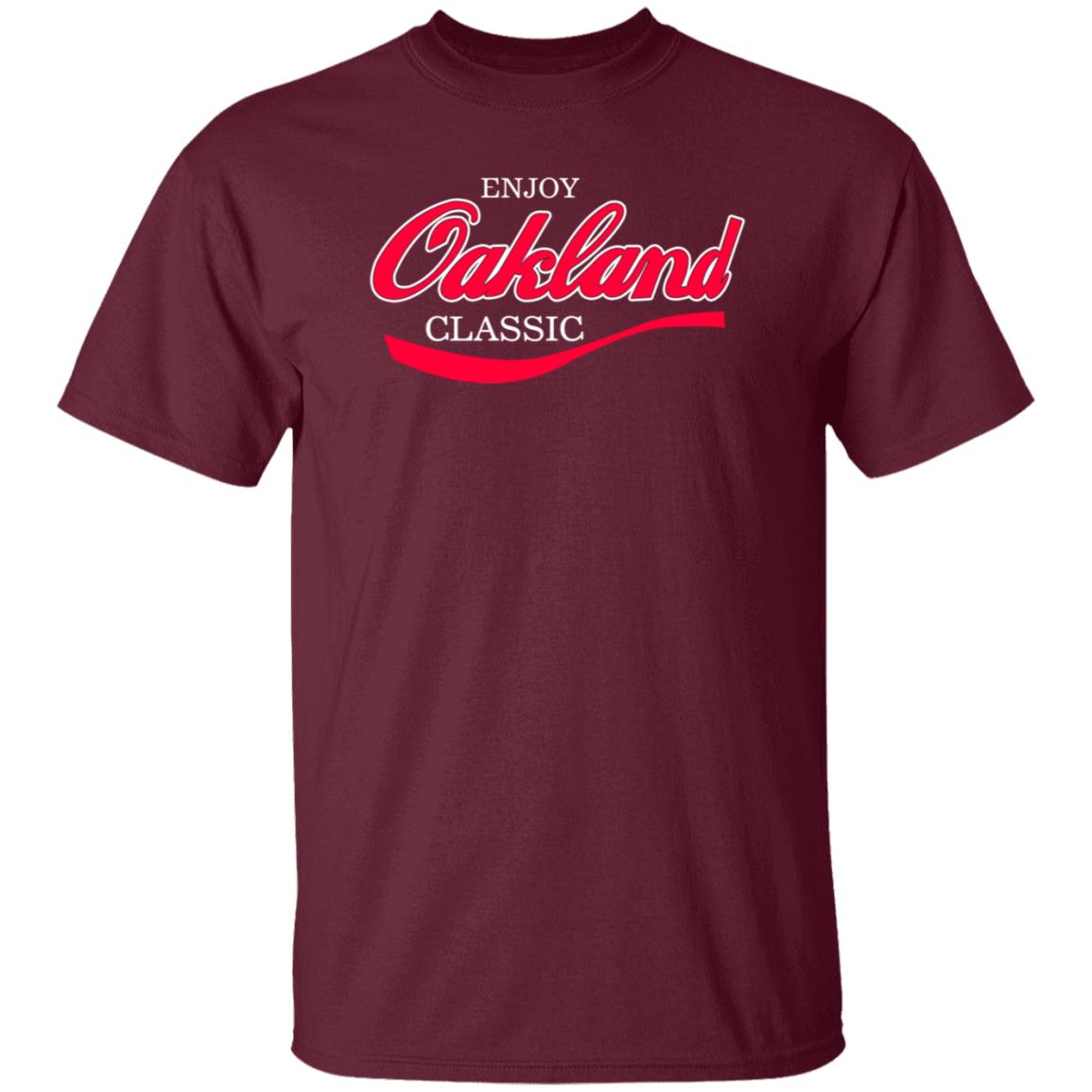 O A K T O W N Enjoy Oakland Classic Shirt Mc Hammer Enjoy Oakland Classic Shirt - Teechipus