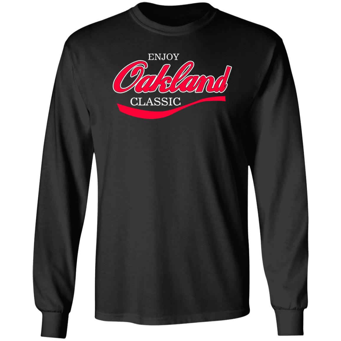 O A K T O W N Enjoy Oakland Classic Shirt Mc Hammer Enjoy Oakland Classic Shirt - Teechipus
