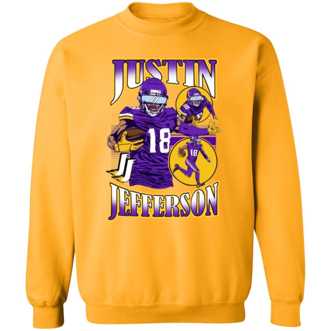 Justin Jefferson Hoodie Jjettas Store Jjettas Highlights Hoodie - Teechipus