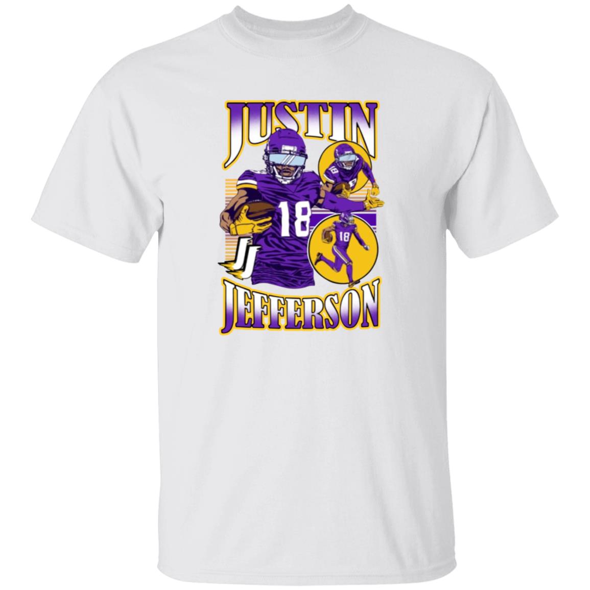 Justin Jefferson Hoodie Jjettas Store Jjettas Highlights Hoodie - Teechipus