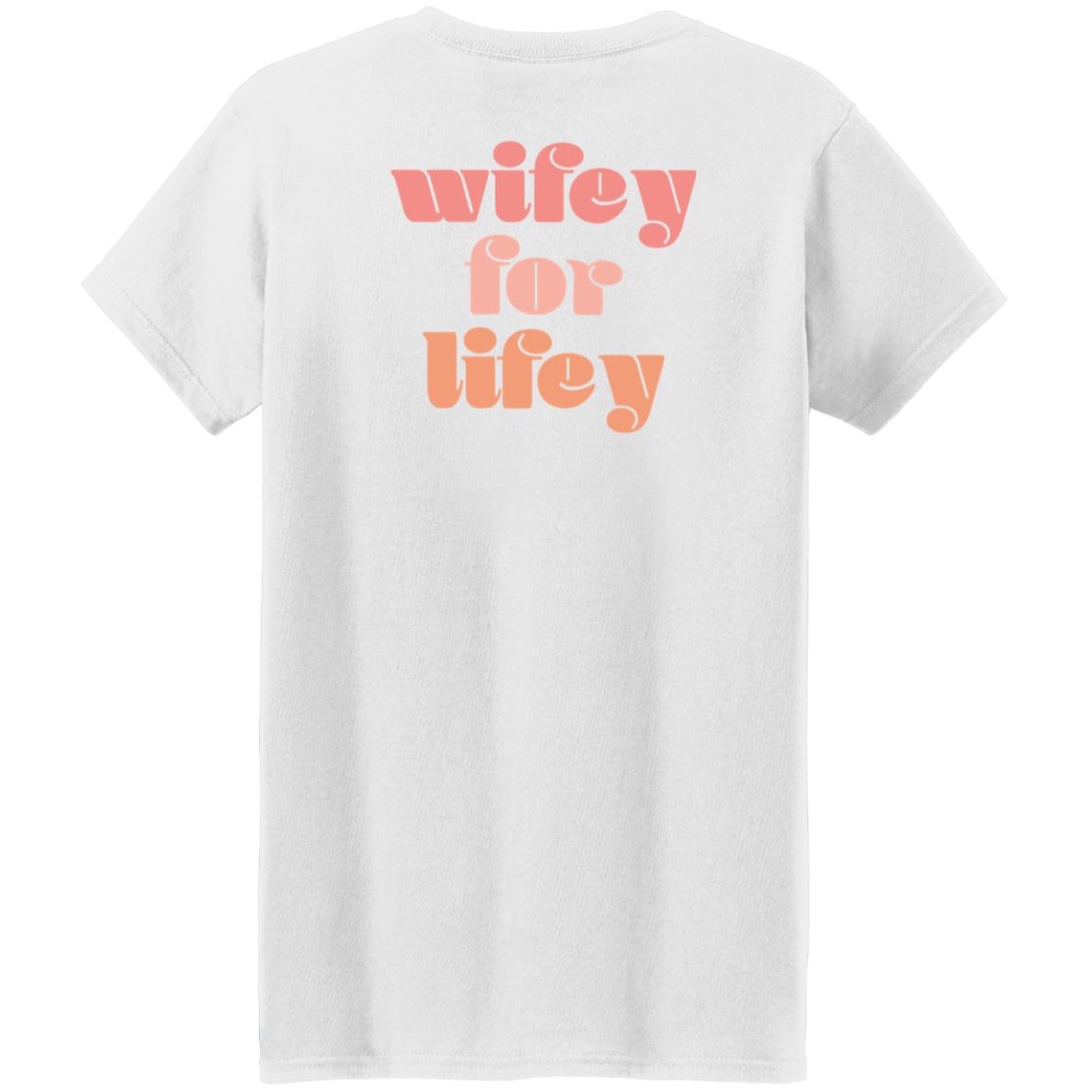 Wifey For Lifey Tee Shirt Paris Hilton Merch - Teechipus