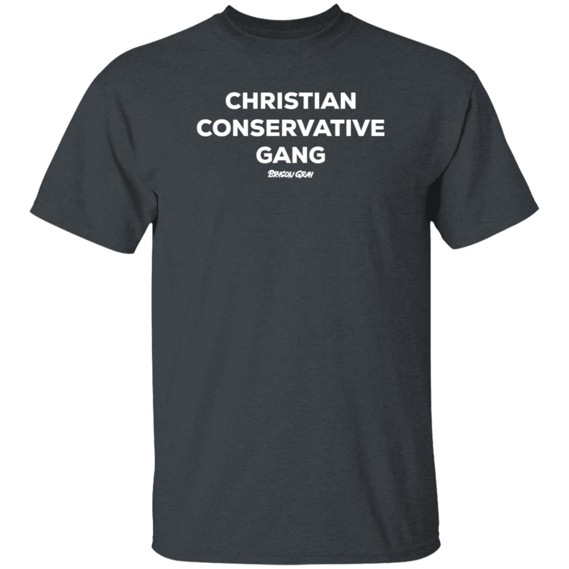 Ccg Bryson Christian Conservative Gang Shirt Bryson Gray Official Store - Teechipus