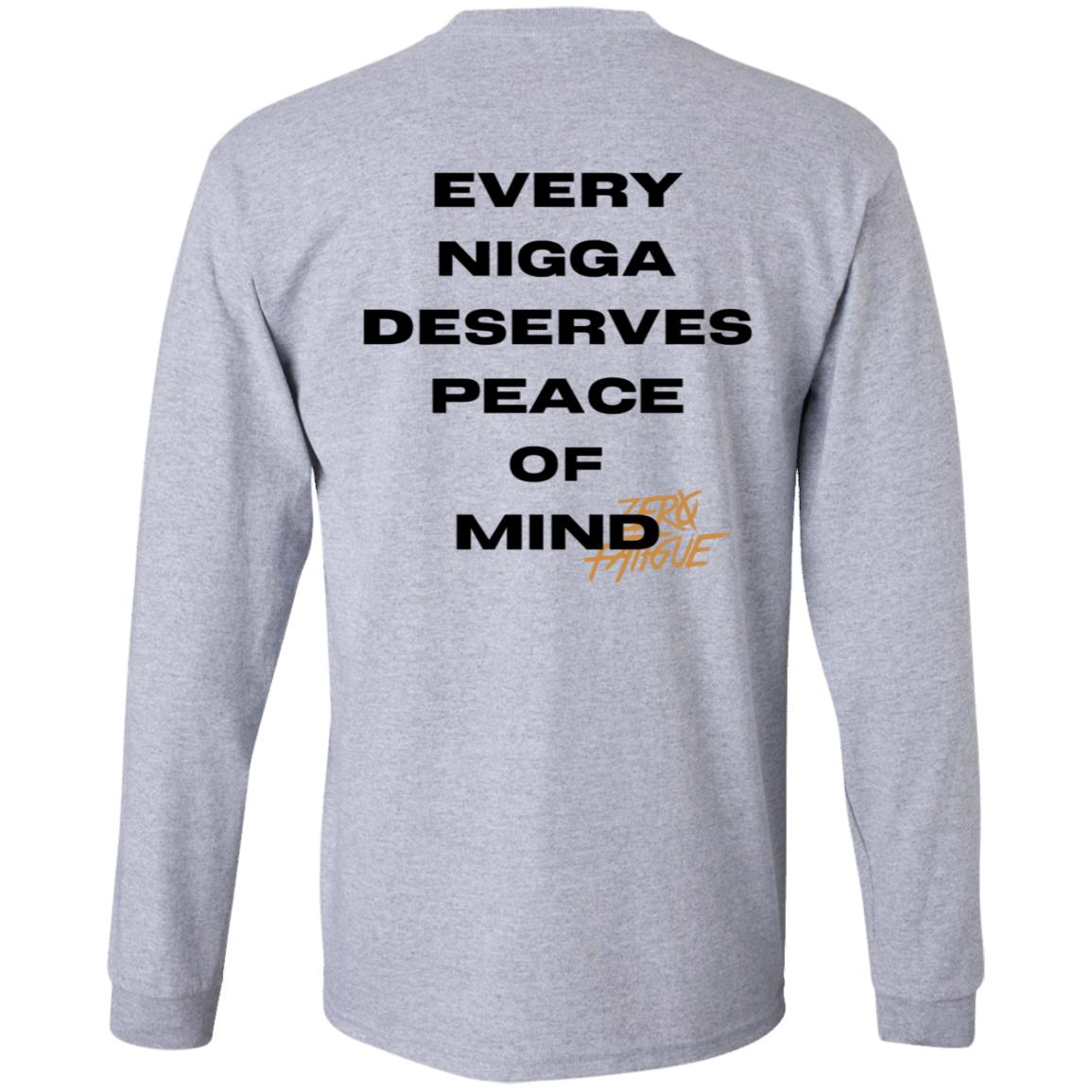 Smi Zero Fatigue Merch Peace Of Mind Shirt - Teechipus
