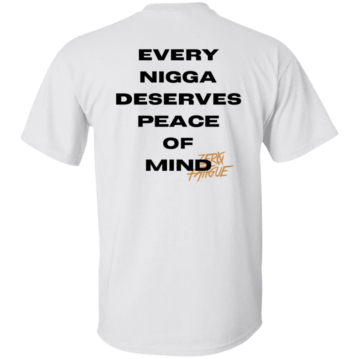 Smi Zero Fatigue Merch Peace Of Mind Shirt - Teechipus