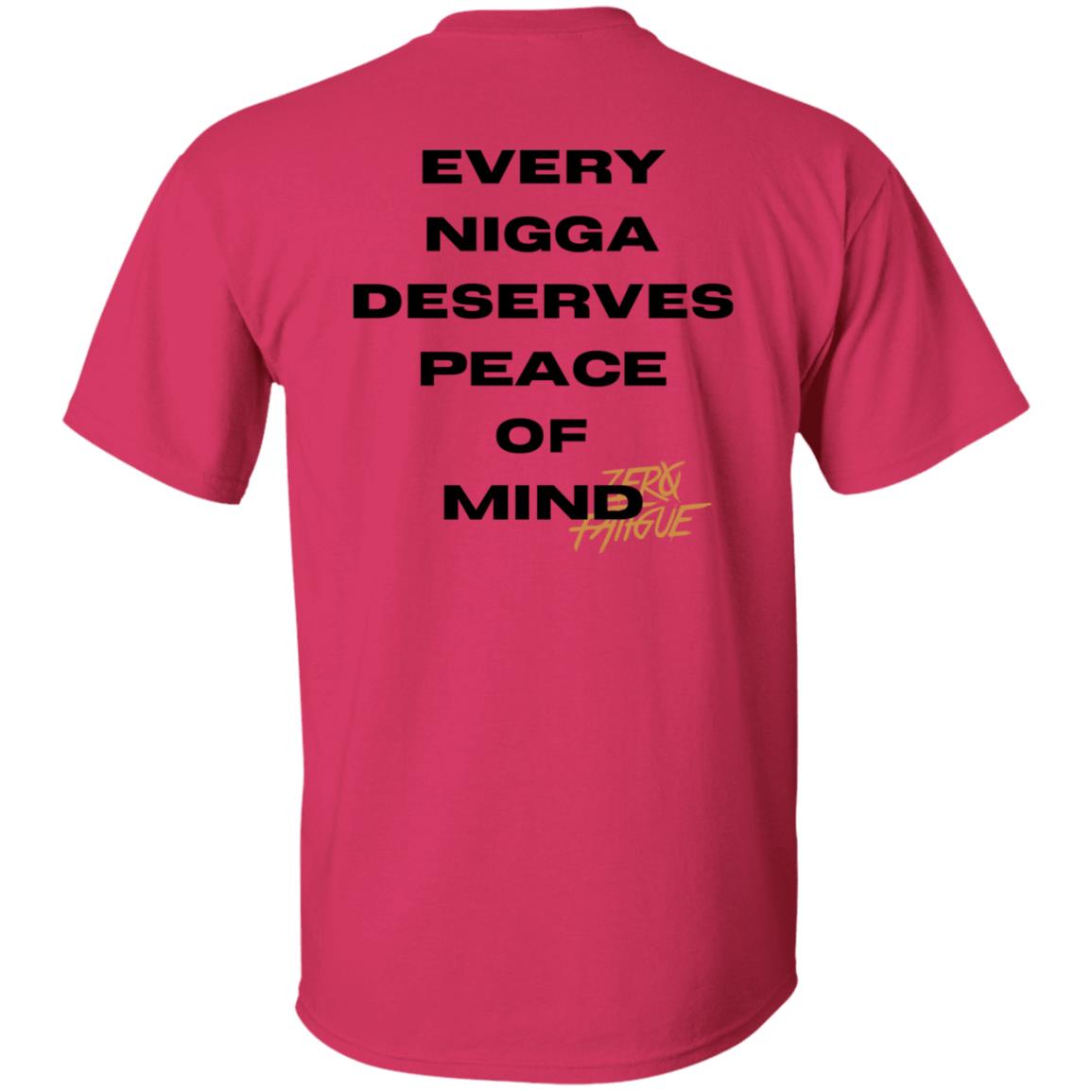 Smi Zero Fatigue Merch Peace Of Mind Shirt - Teechipus