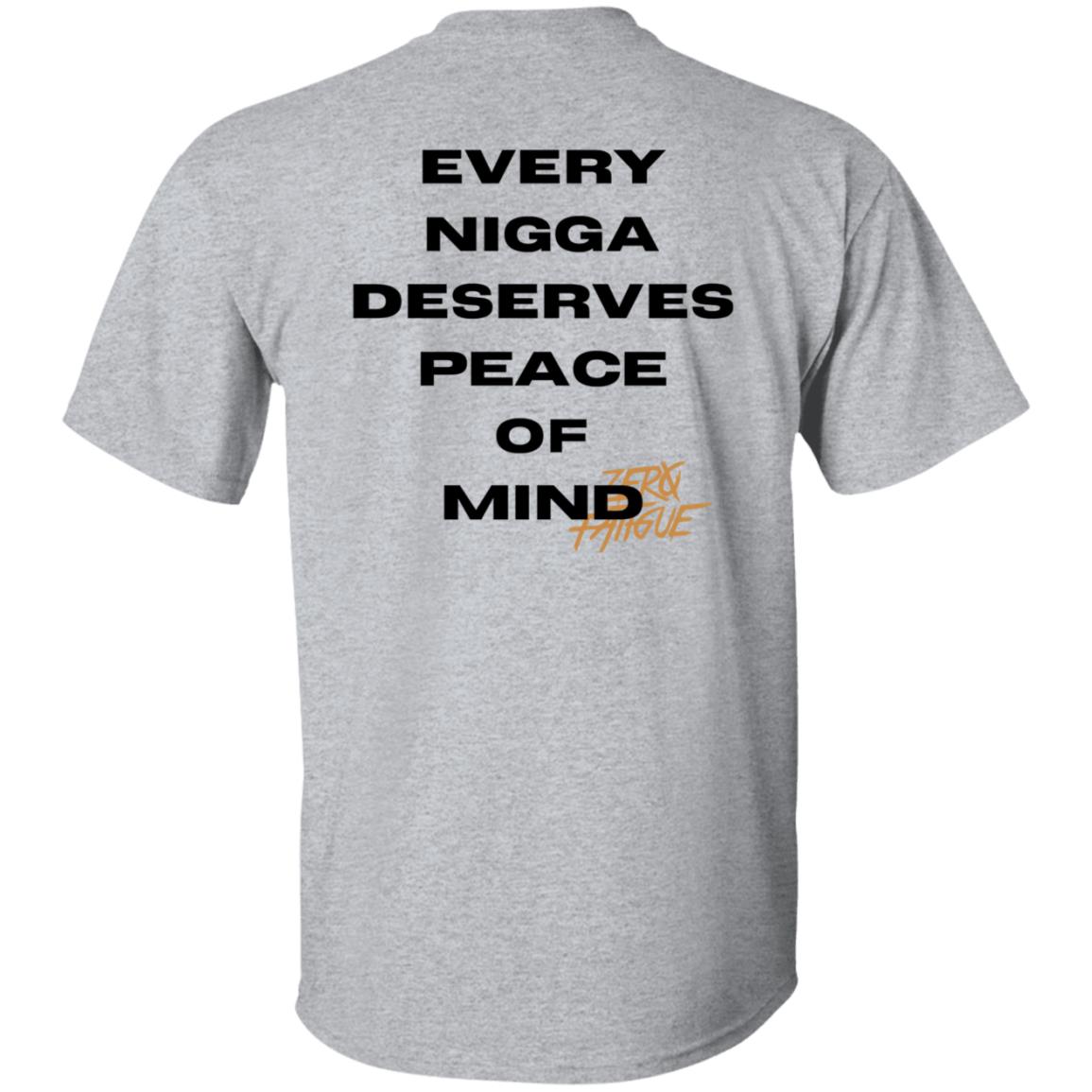 Smi Zero Fatigue Merch Peace Of Mind Shirt - Teechipus