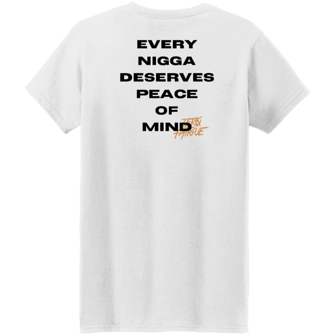 Smi Zero Fatigue Merch Peace Of Mind Shirt - Teechipus