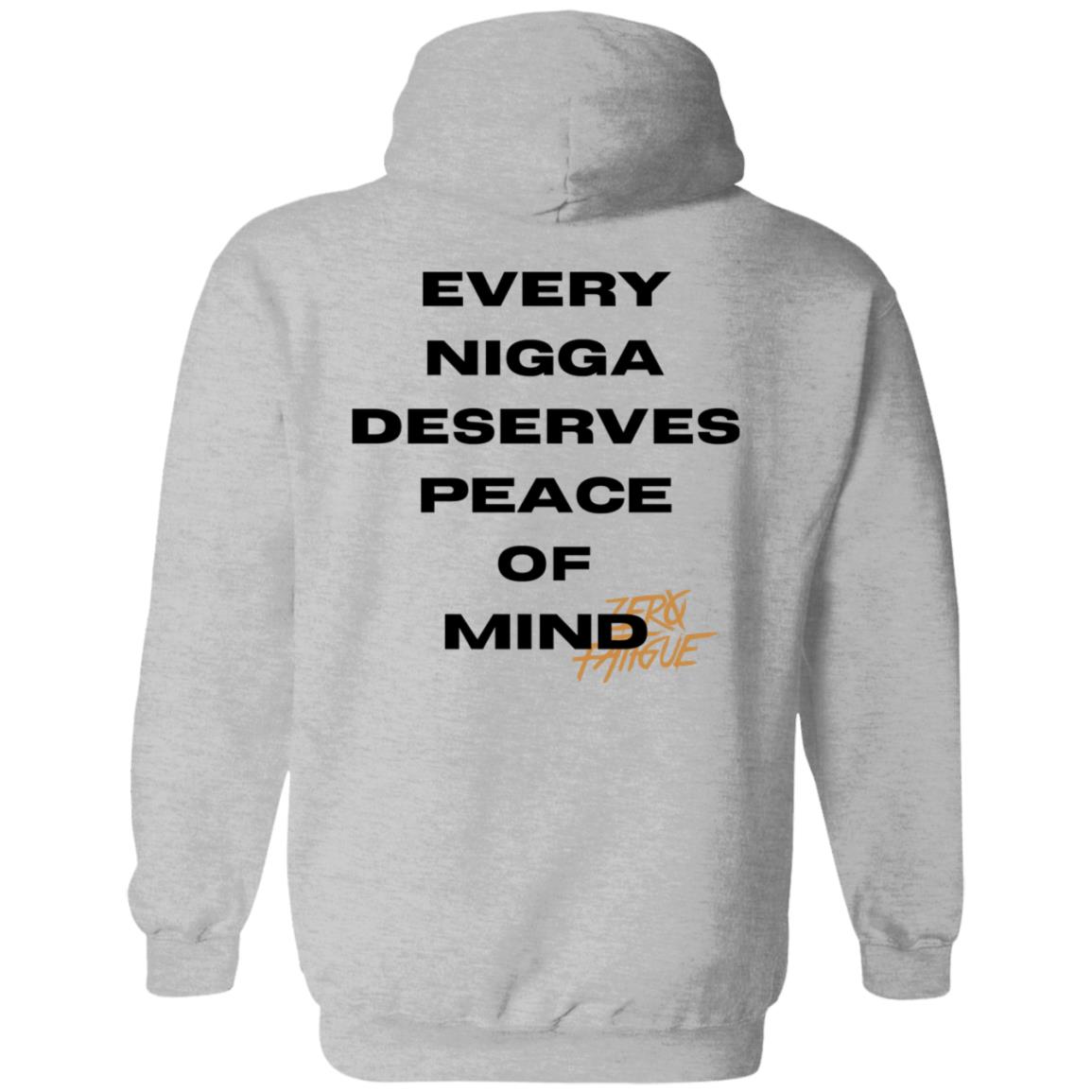 Smi Zero Fatigue Merch Peace Of Mind Shirt - Teechipus