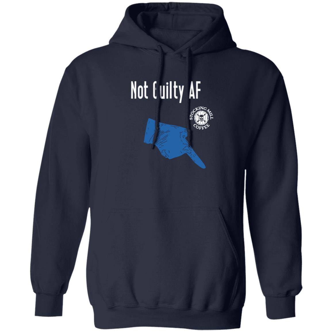 Not Guilty Af Shirt Stocking Mill Coffee Merch - Teechipus
