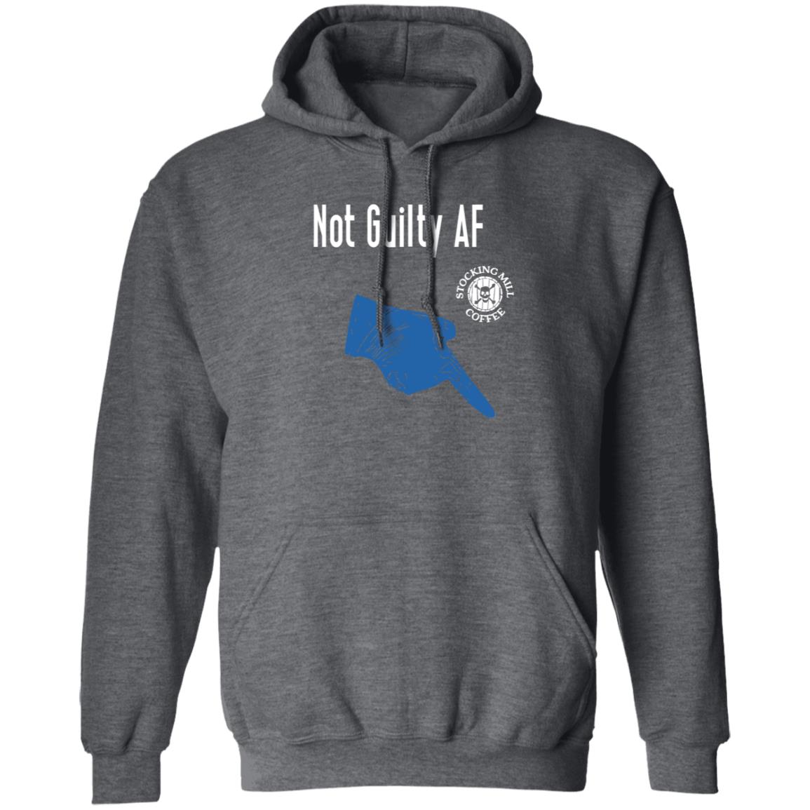 Not Guilty Af Shirt Stocking Mill Coffee Merch - Teechipus