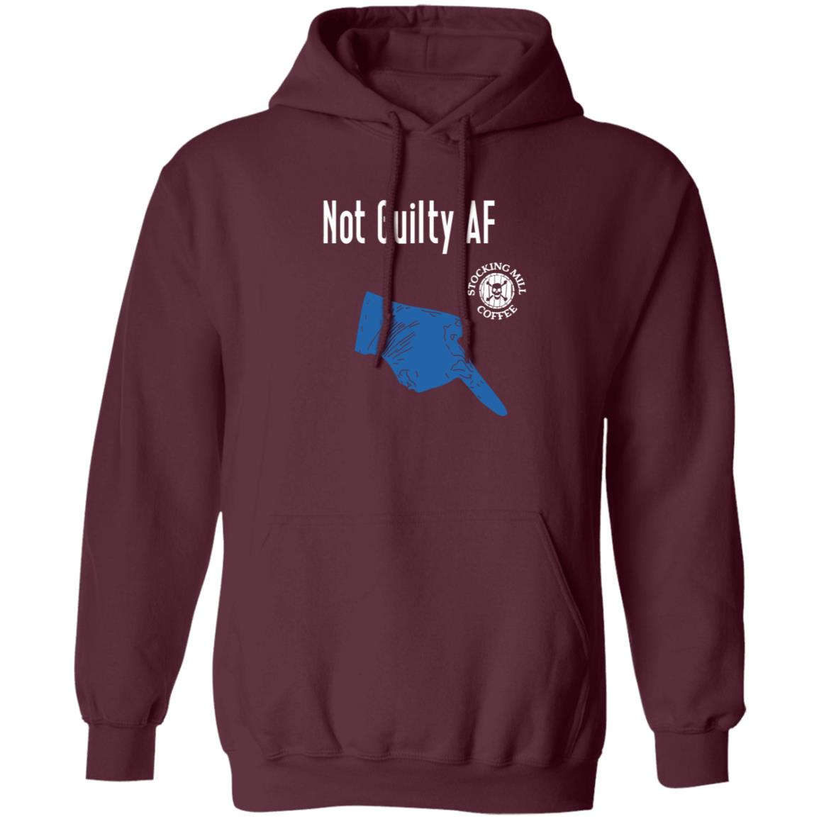 Not Guilty Af Shirt Stocking Mill Coffee Merch - Teechipus
