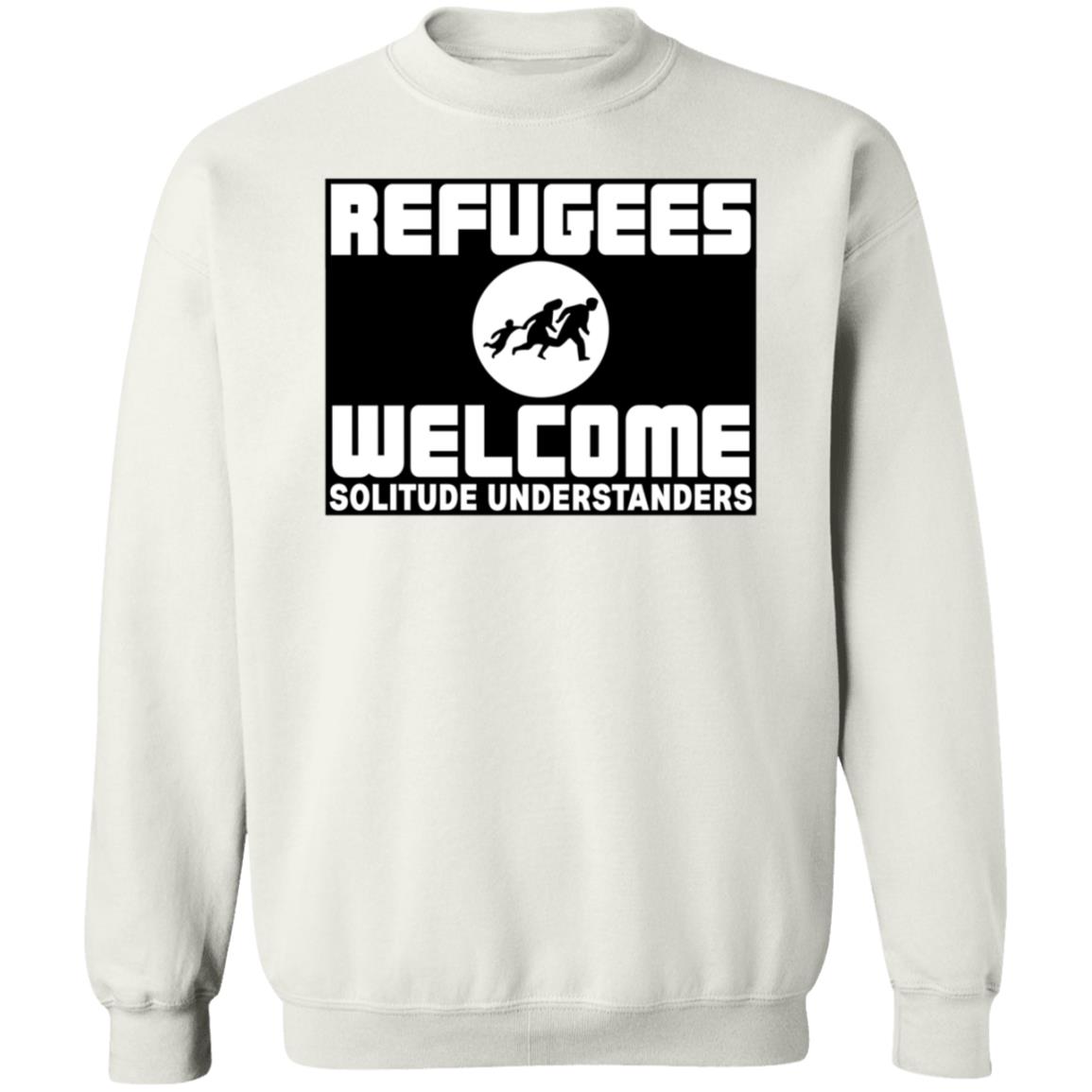Michael Smiley Refugees Welcome Solitude Understanders Shirt - Teechipus