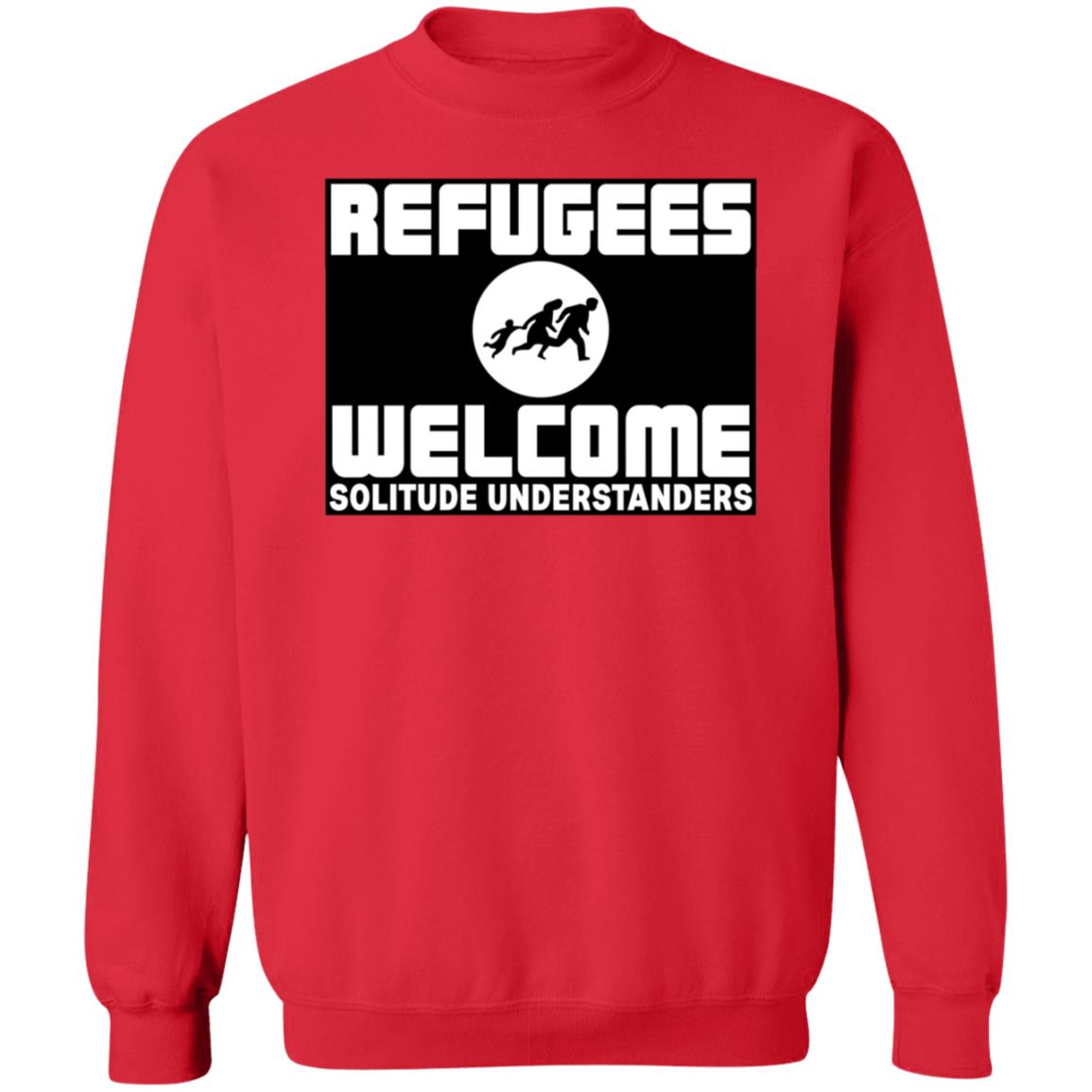 Michael Smiley Refugees Welcome Solitude Understanders Shirt - Teechipus