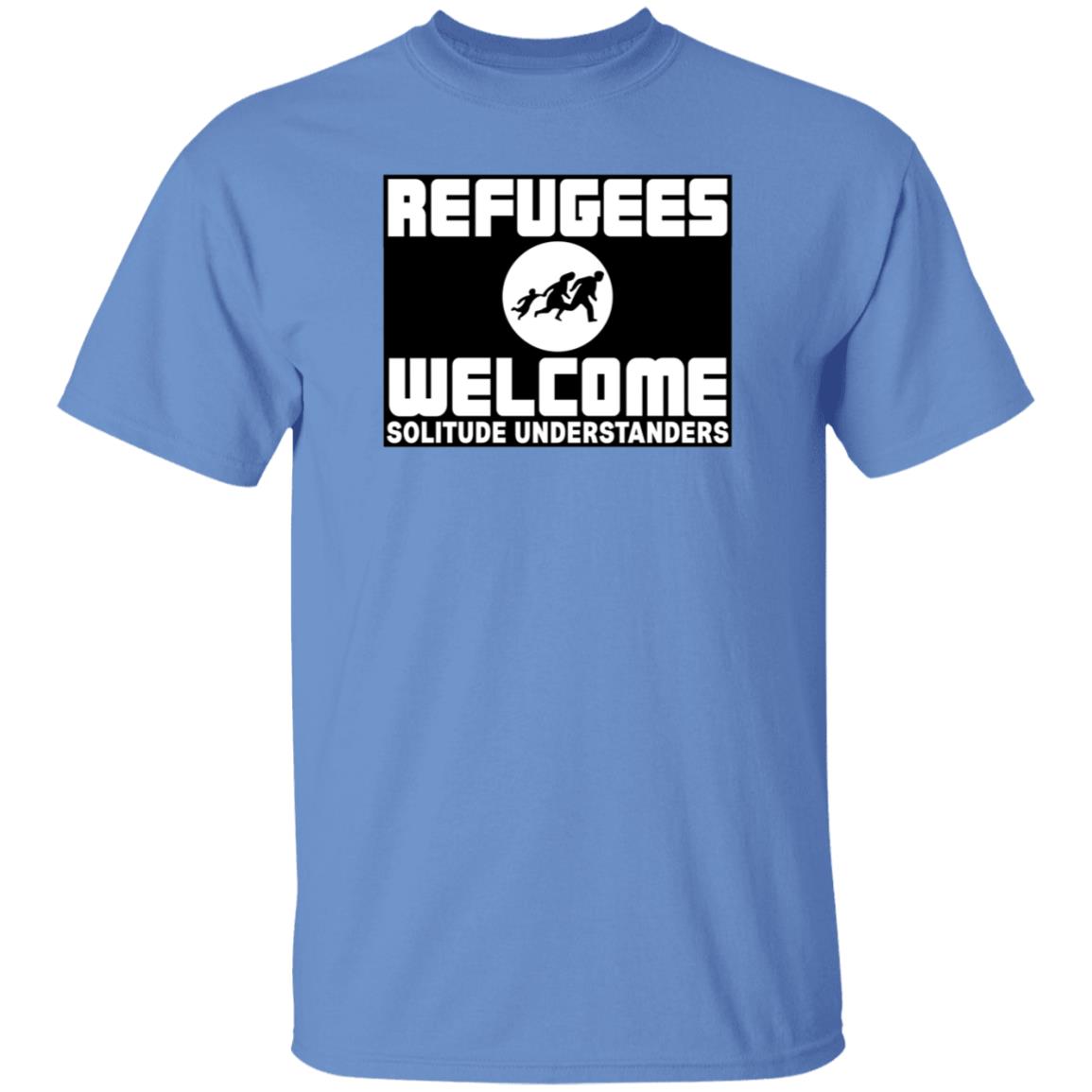 Michael Smiley Refugees Welcome Solitude Understanders Shirt - Teechipus